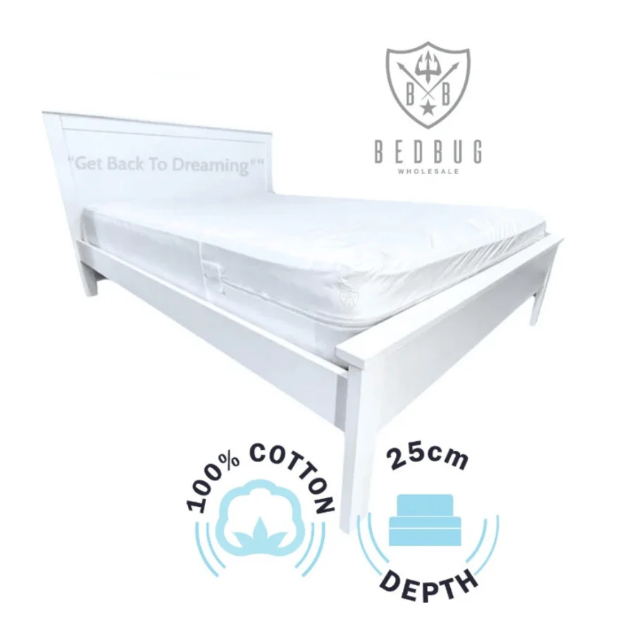 Dust Mite Mattress Protector & Encasement | 100% Cotton | AU - Image 14