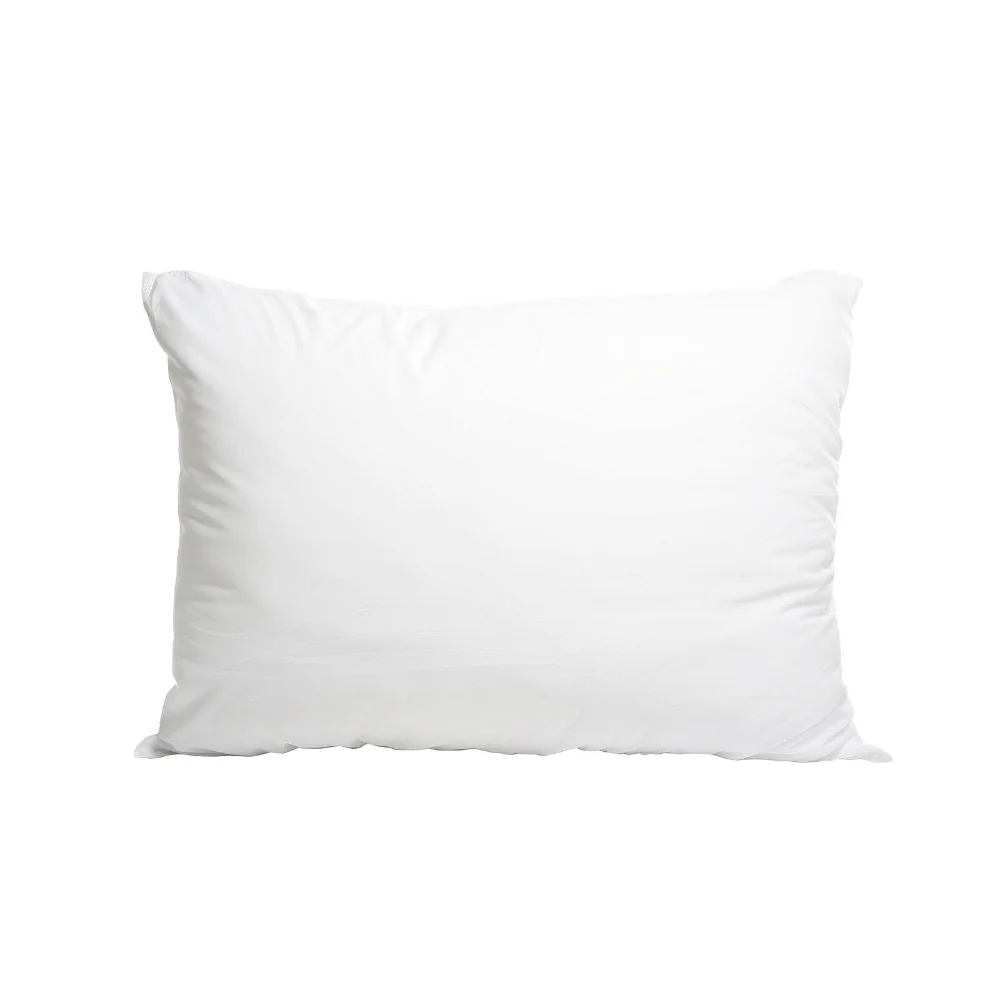 100% Cotton Pillow with 800g Microfibre Fill | 2 Pack - Image 3