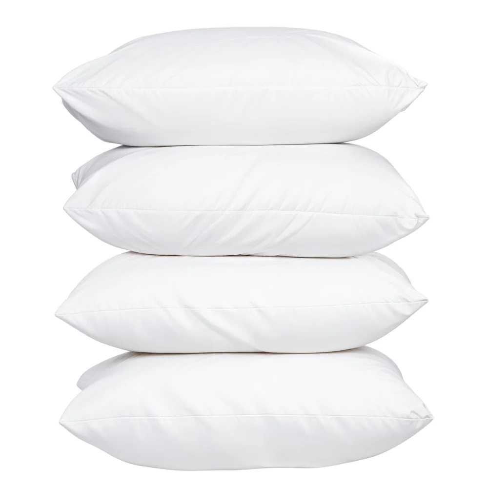 100% Cotton Pillow with 800g Microfibre Fill | 4 Pack - Image 5