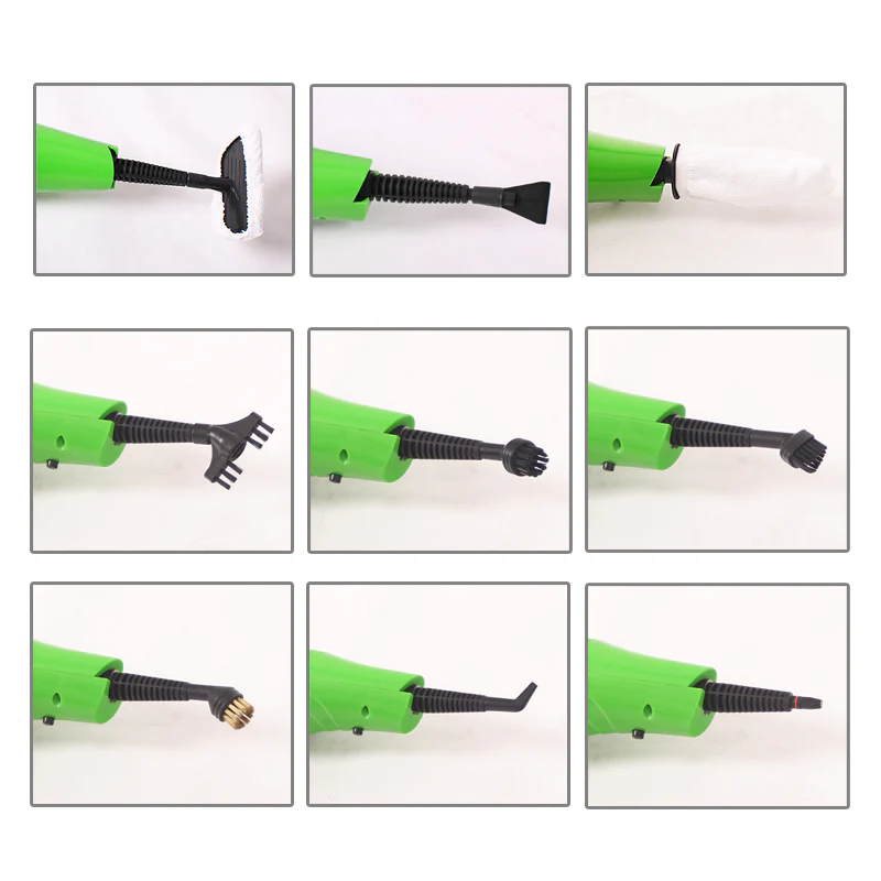 12-in-1 Foldable Handheld Steam Mop & Carpet Cleaner - Image 11