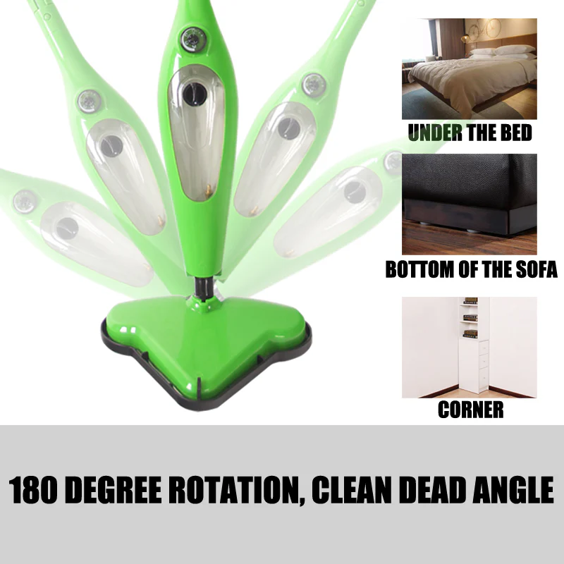 12-in-1 Foldable Handheld Steam Mop & Carpet Cleaner - Image 5