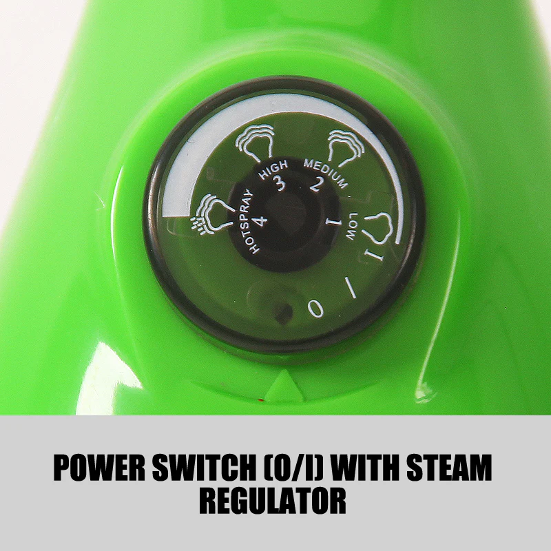 12-in-1 Foldable Handheld Steam Mop & Carpet Cleaner - Image 8