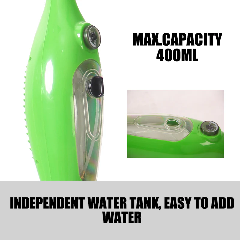 12-in-1 Foldable Handheld Steam Mop & Carpet Cleaner - Image 9