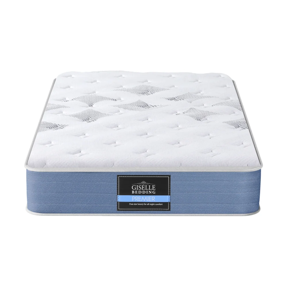 25cm Giselle Mattress Pocket Spring Mattresses Single - Image 4
