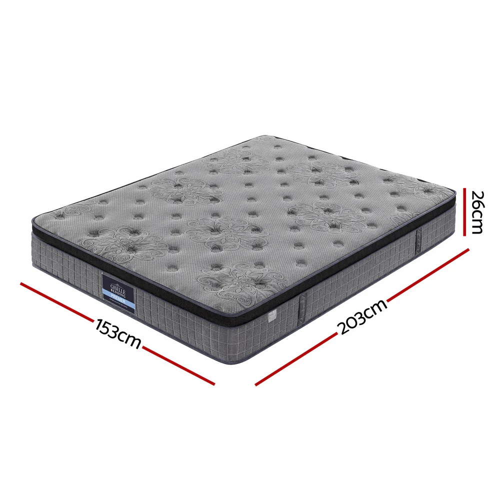 Giselle Bedding | Latex & Pocket Spring Mattress | 26cm | Queen - Image 3