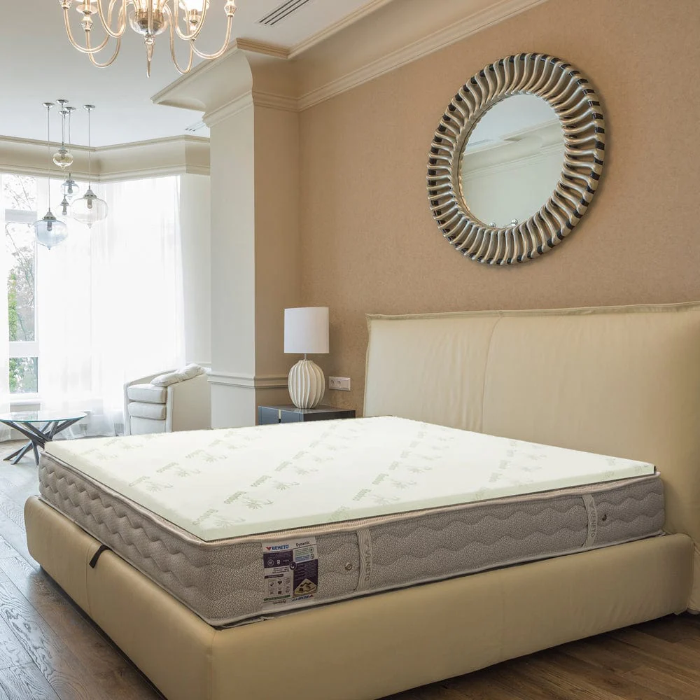 Memory Foam Mattress Topper | 4cm | Bamboo Cover | King - Image 3
