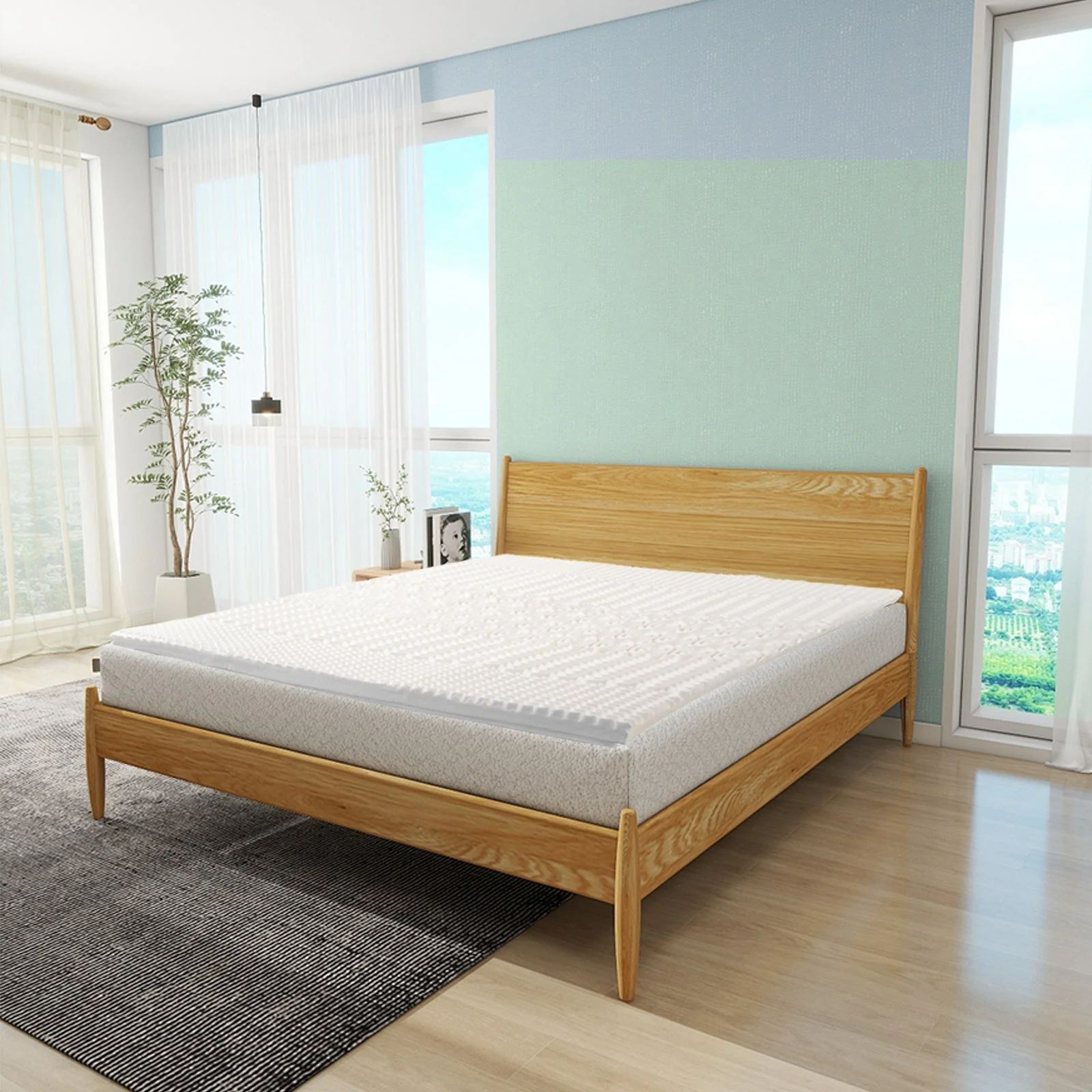 Memory Foam Mattress Topper | 8cm | Queen - Image 3