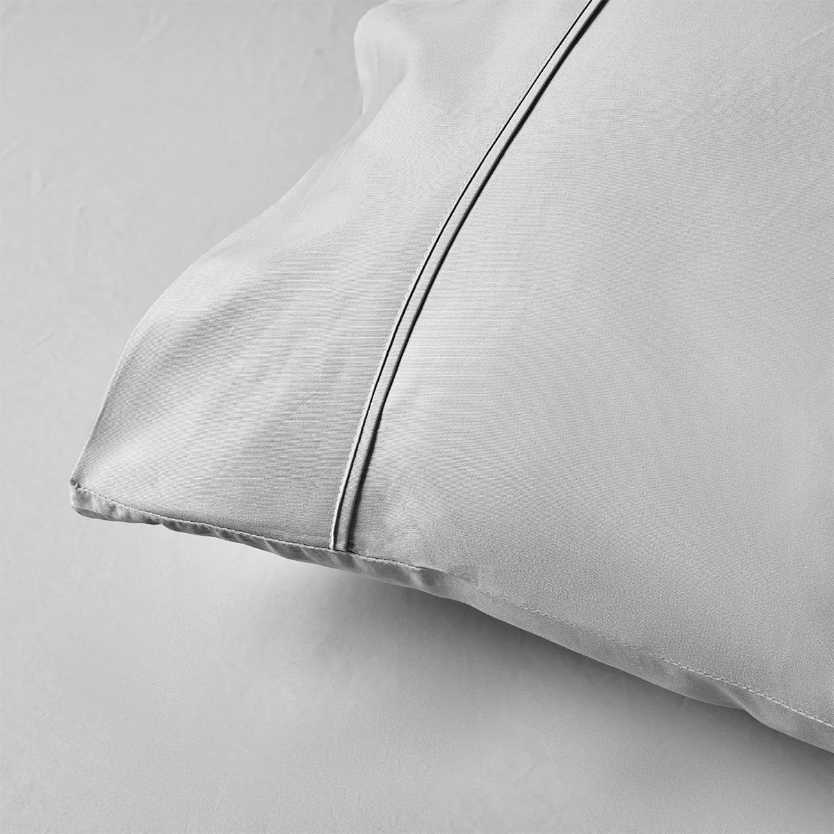 Accessorize 400TC Grey Bamboo Cotton Sheet Set 40cm Wall King Single - Image 4