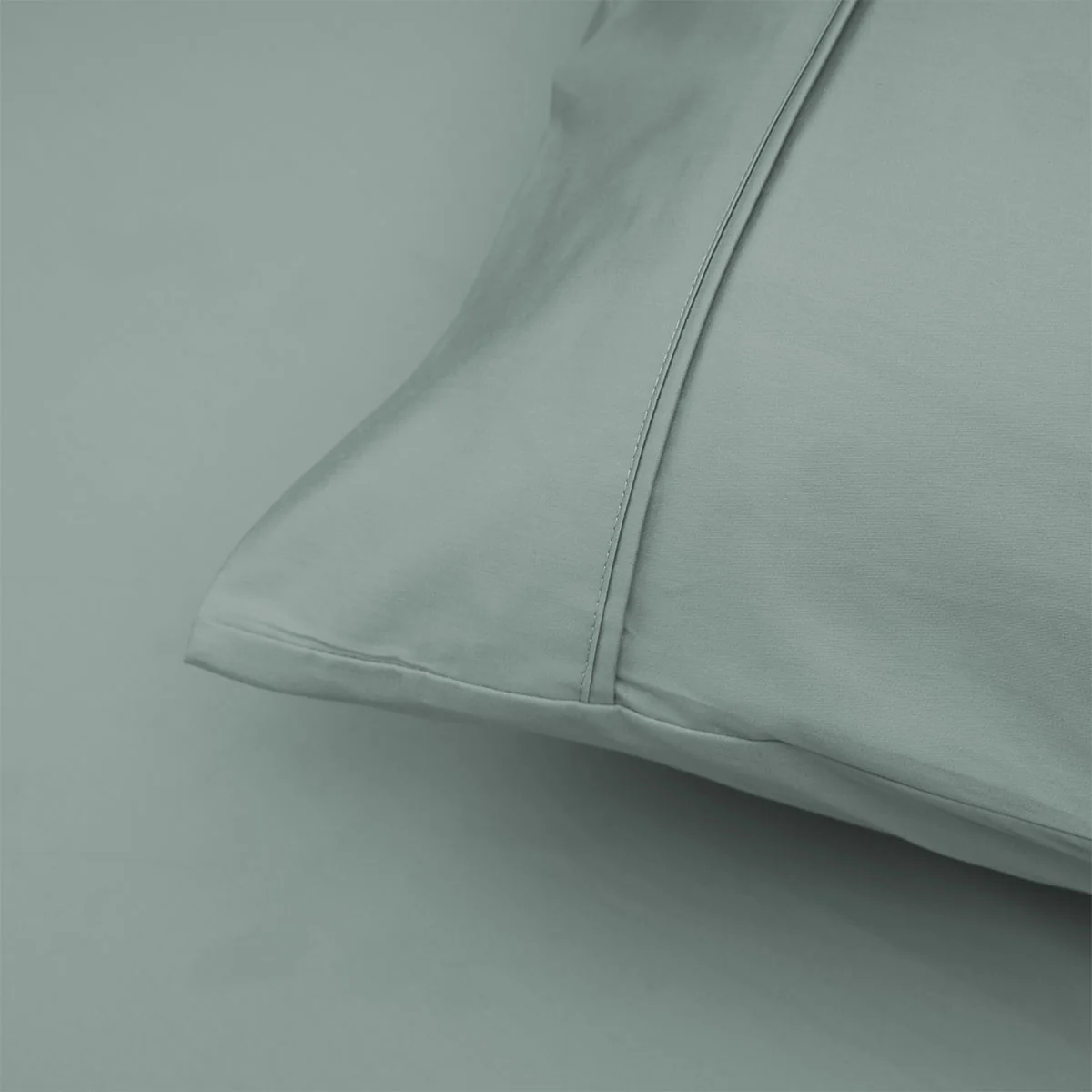 Accessorize | Bamboo Cotton Sheet Set | 400TC | Double | Sage - Image 4