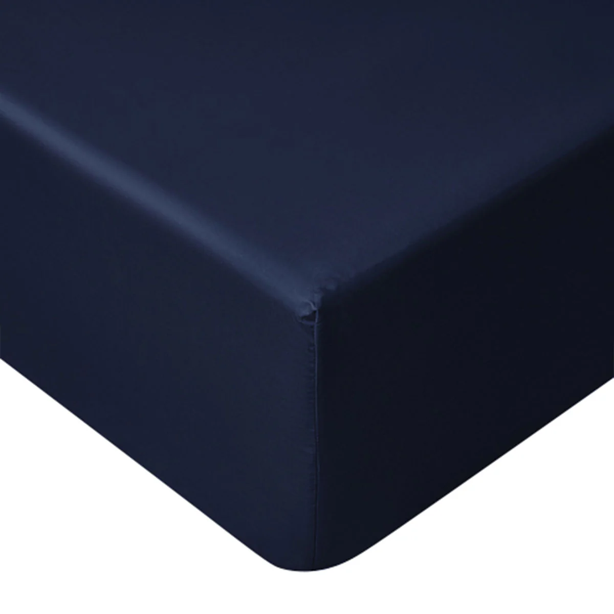 Accessorize | Bamboo Cotton Fitted Sheet | 400TC | Queen | Navy | 50cm