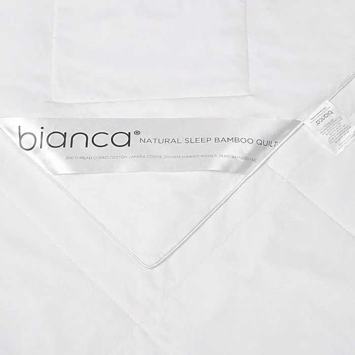 Bianca | Bamboo Quilt | 250GSM | Summer | Queen - Image 4