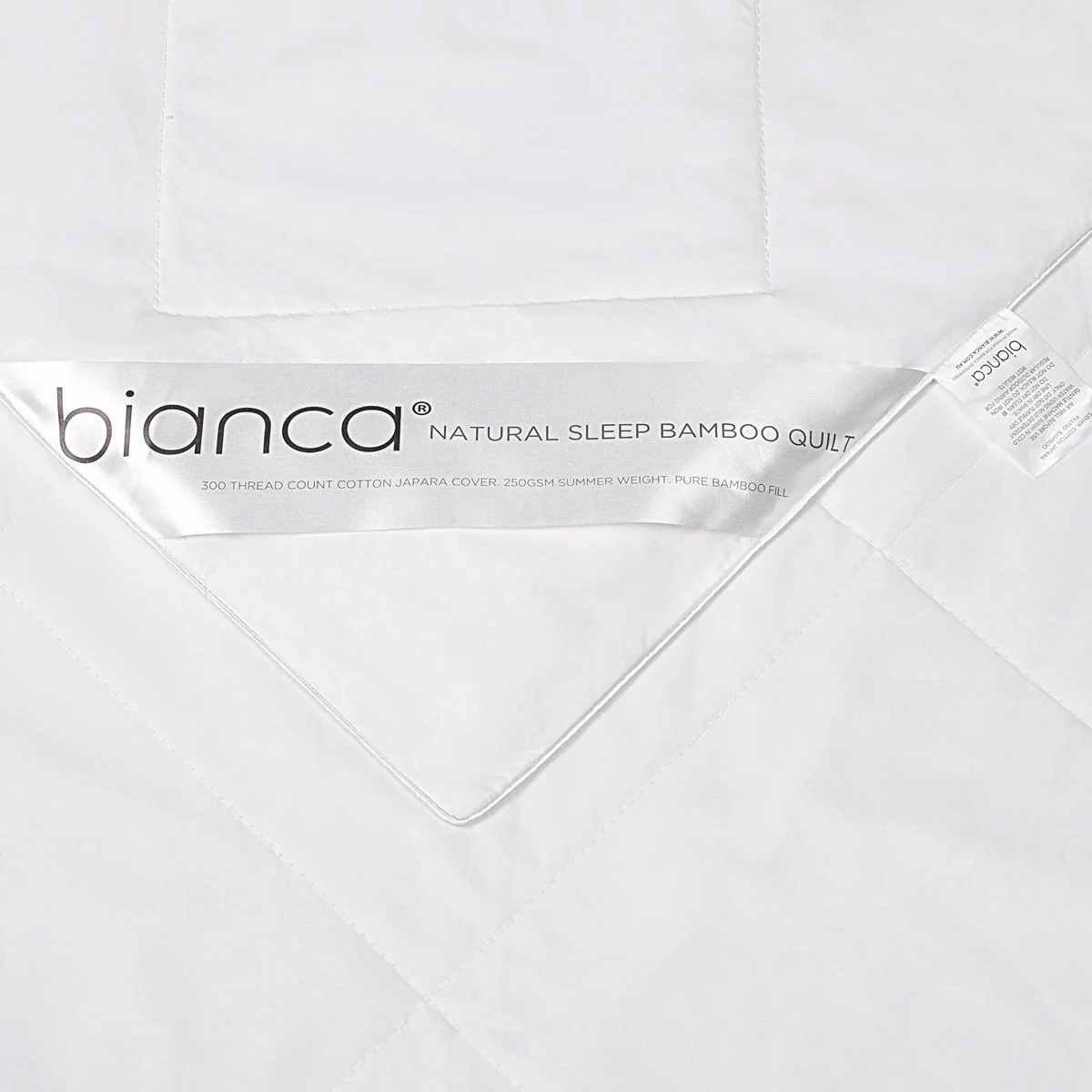 Bianca | Bamboo Quilt | 250GSM | Summer | Single - Image 5