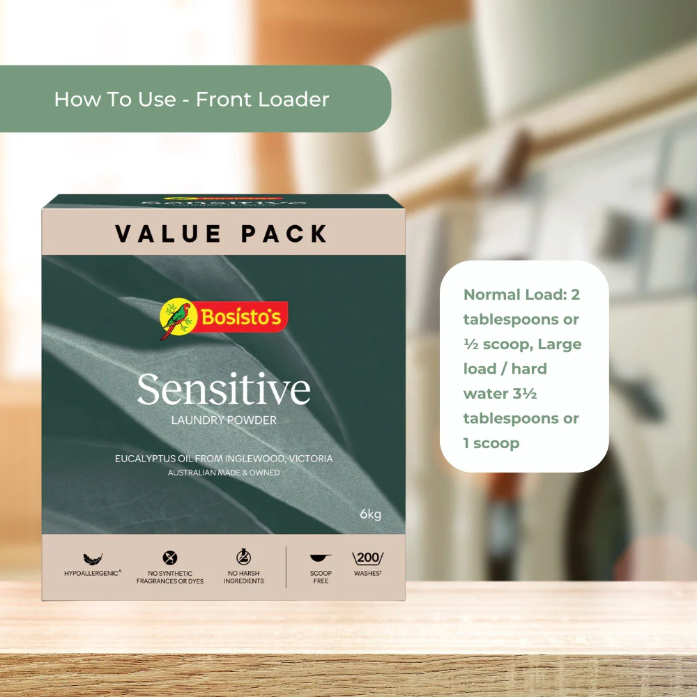 Bosisto’s 6kg Eucalyptus Laundry Refill - Image 5