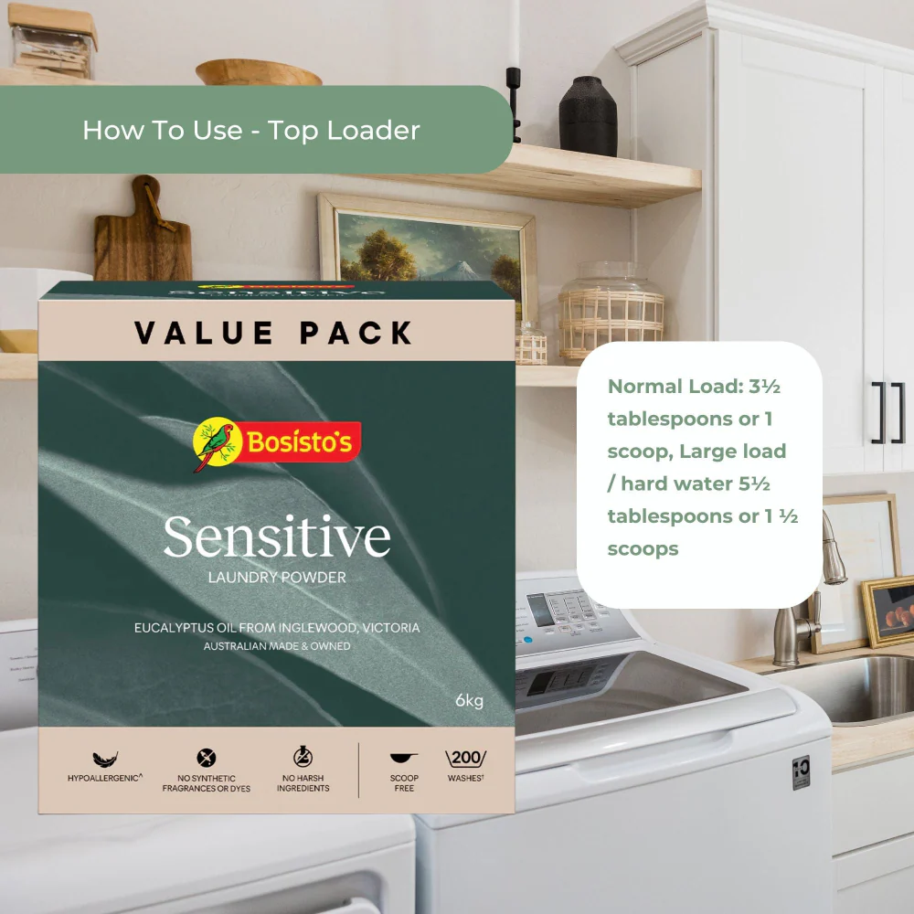 Bosisto’s 6kg Eucalyptus Laundry Refill - Image 6