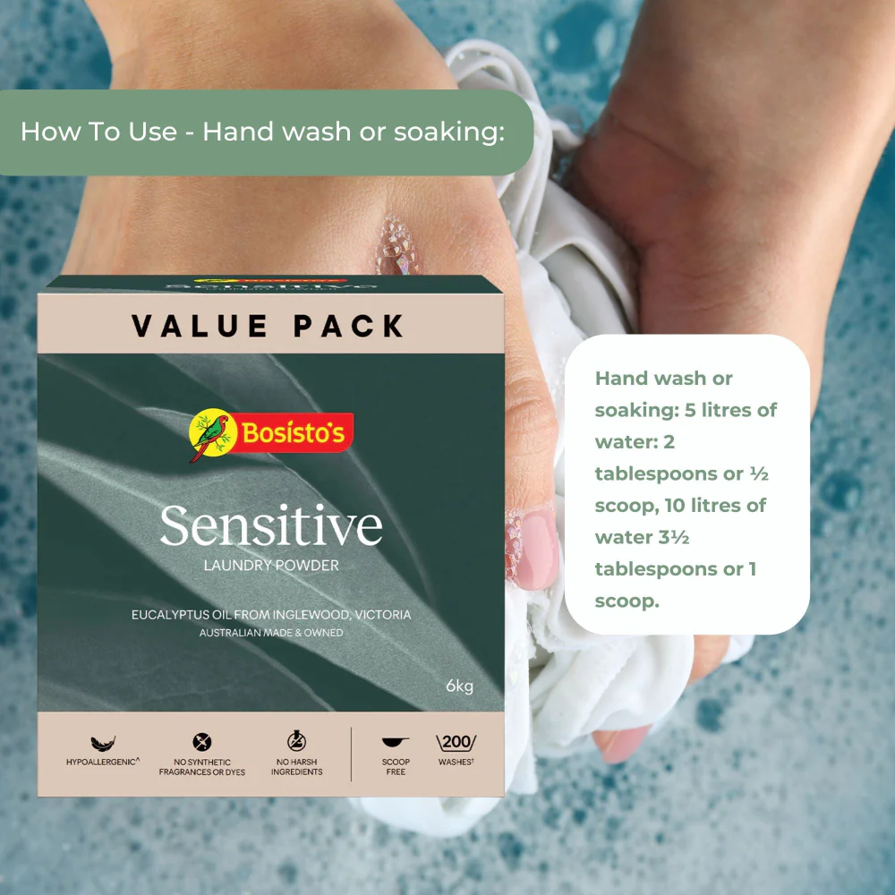Bosisto’s 6kg Eucalyptus Laundry Refill - Image 7