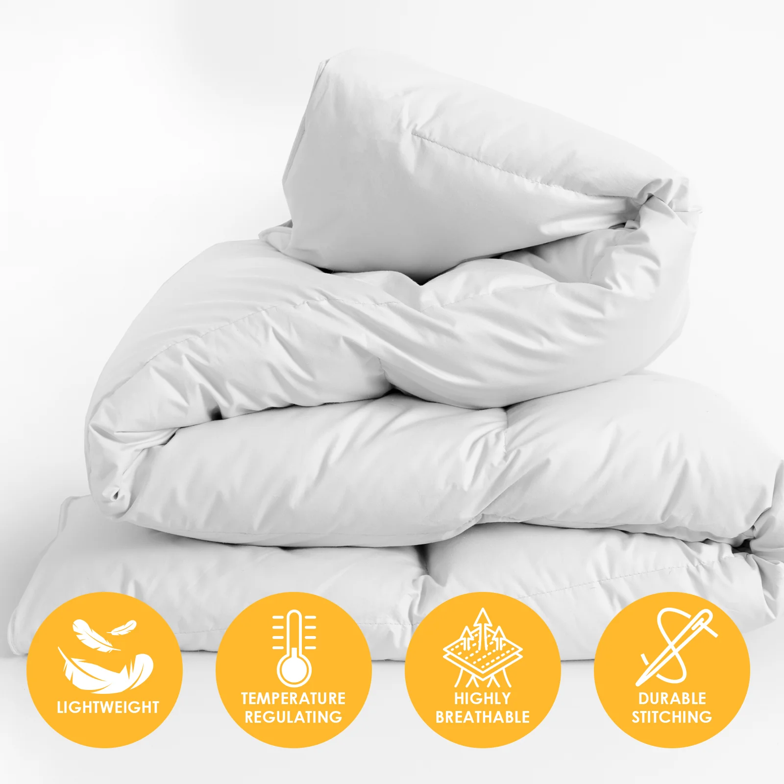 Casa Decor | Silk Touch Quilt | 360GSM | All Season | Single - Image 3