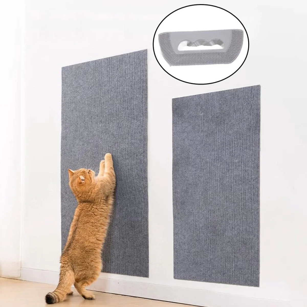 Deshedding Cat Brush Anti-Shedding Coat Care Comb | Grey - Image 5