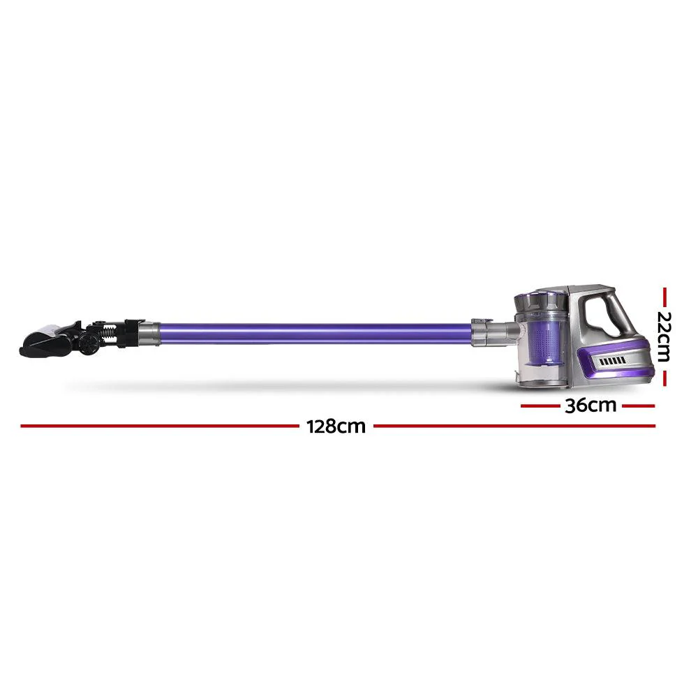 Devanti 150W Cordless Stick Vacuum — Motorised Head, HEPA Filter | AU - Image 2
