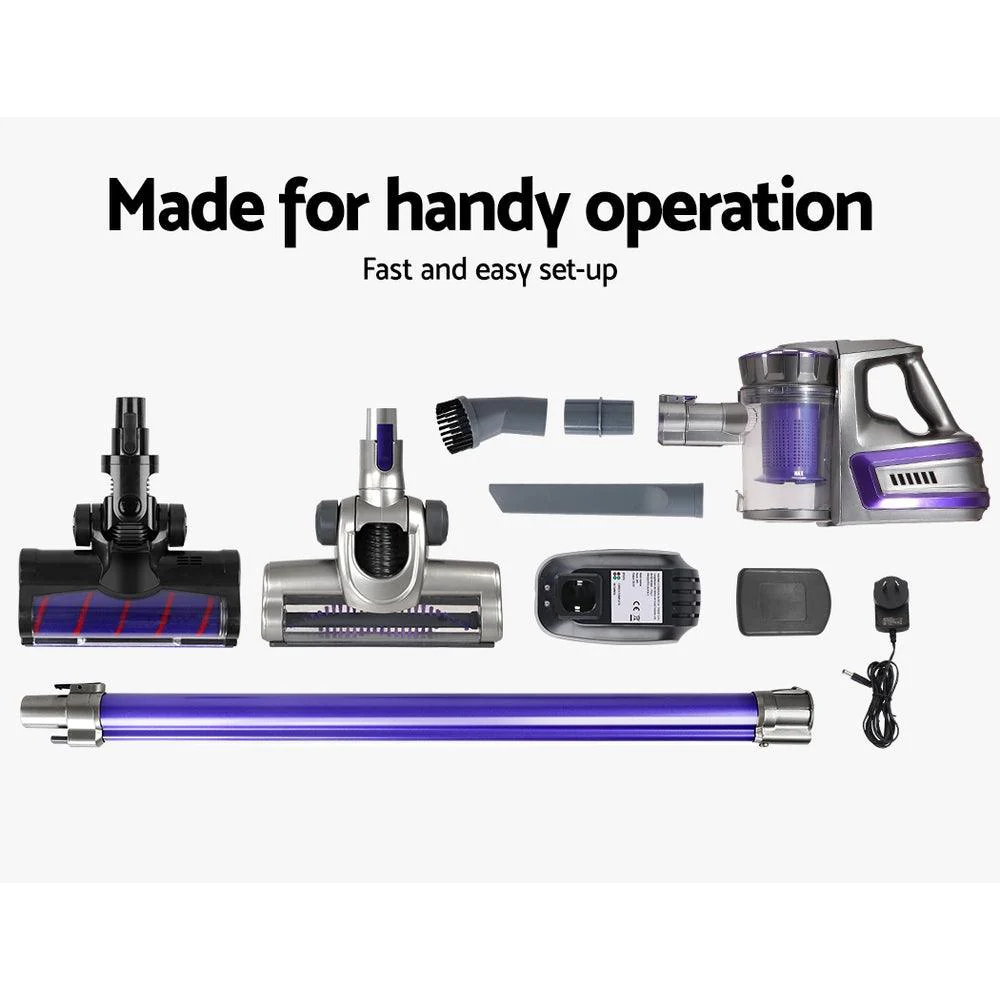 Devanti 150W Cordless Stick Vacuum — Motorised Head, HEPA Filter | AU - Image 6