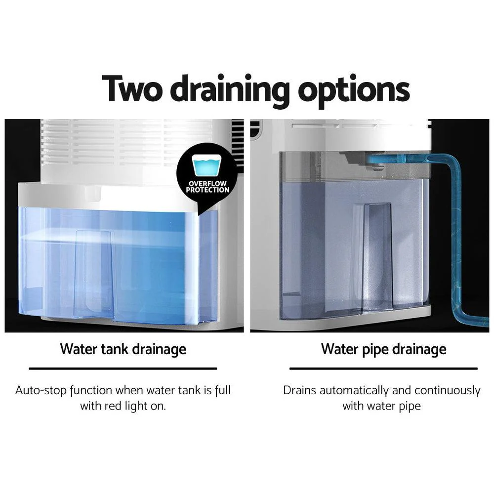 Devanti DH-002 2L Compact Dehumidifier — White | AU - Image 6