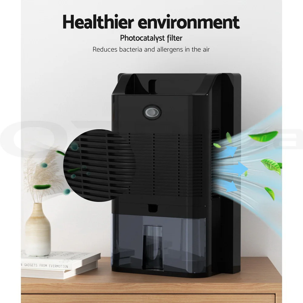Devanti DH-002 2L Compact Dehumidifier — Black | AU - Image 5