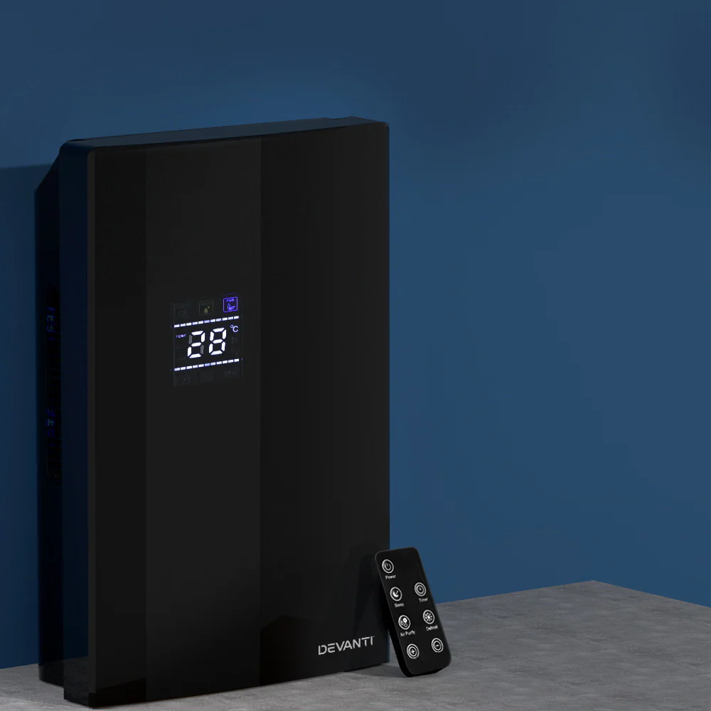 Devanti DH-002 2L Compact Dehumidifier — Black | AU - Image 8