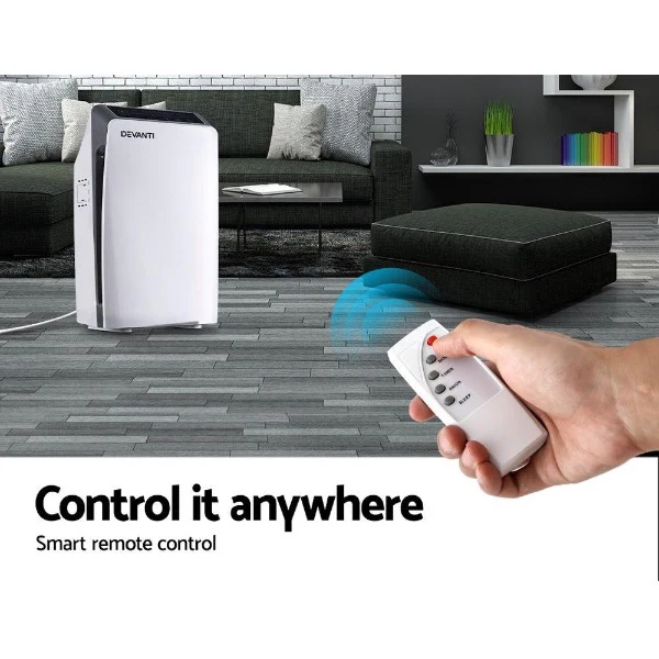 Devanti Air Purifier — H11 HEPA, CADR 180m³/h, Small Room | AU - Image 6