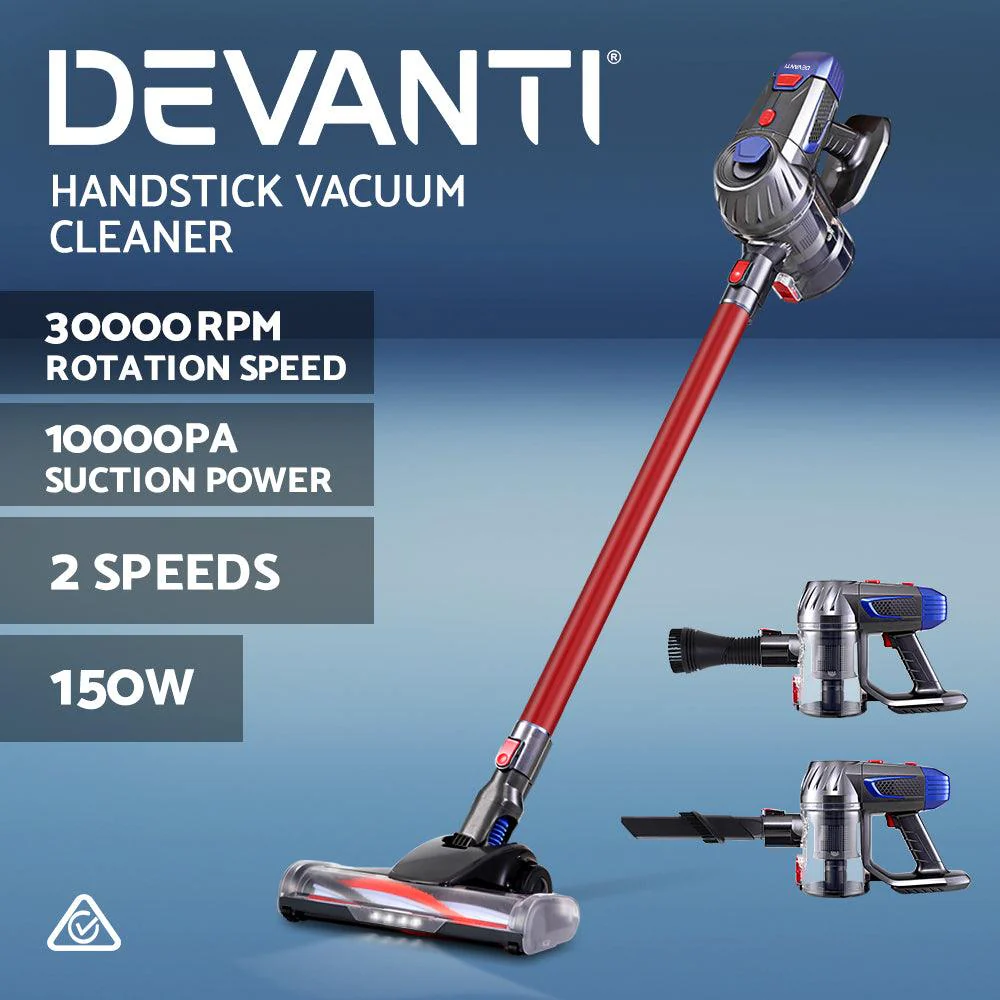 Devanti Bagless Handheld Vacuum Cleaner - Image 3