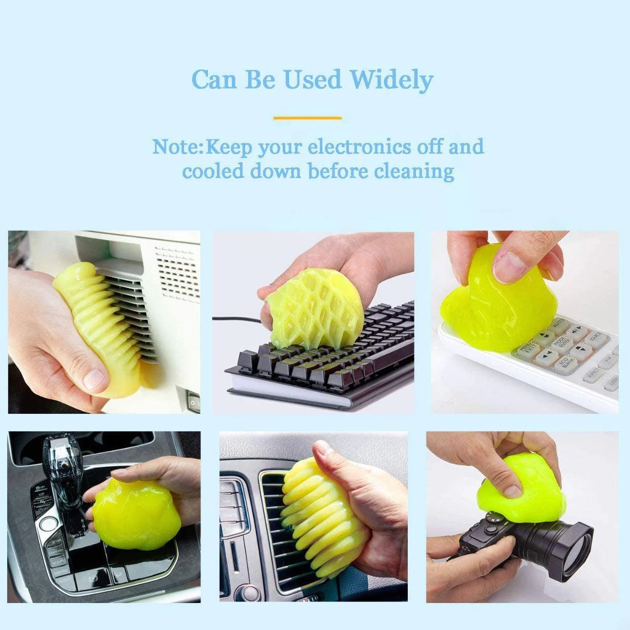Reusable Cleaning Gel for Keyboards, Cars & Home Surfaces - Image 4