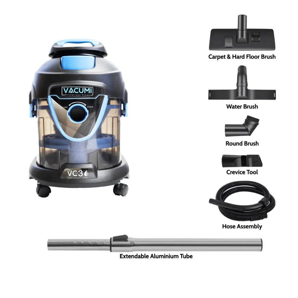 Dust Mite Cleaning Bundle | Water Filter Vacuum & Steam Cleaner - Image 5