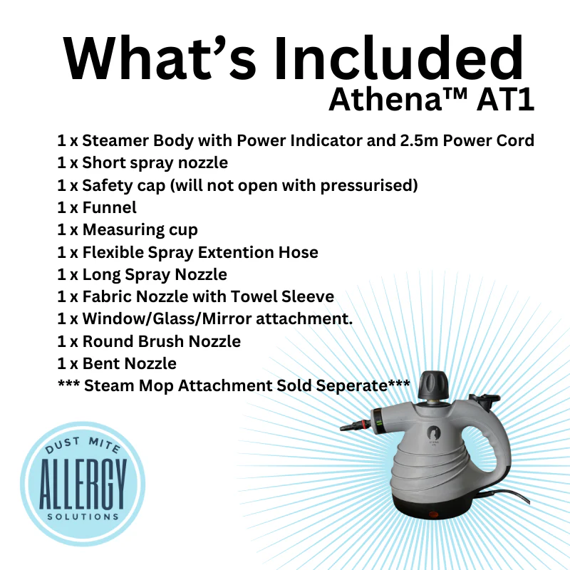 Dust Mite & Bed Bug Steam Cleaner — 132°C | Athena AT1 | AU - Image 5