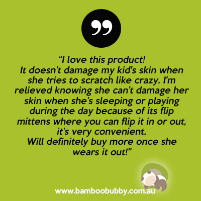 Bamboo Bubby | Eczema Mitten Sleeves | Baby & Toddler - Image 9