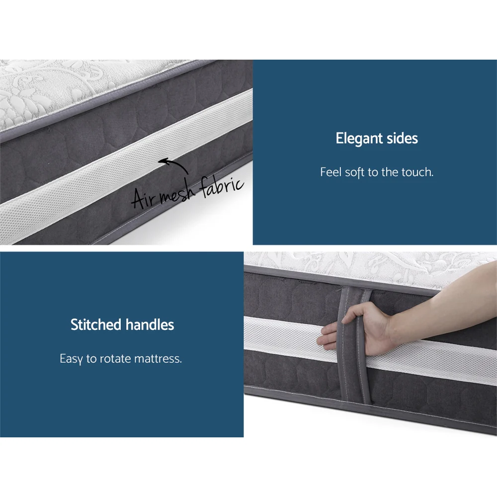 Giselle Bedding | 7-Zone Pocket Spring Mattress | 30cm | Double - Image 8