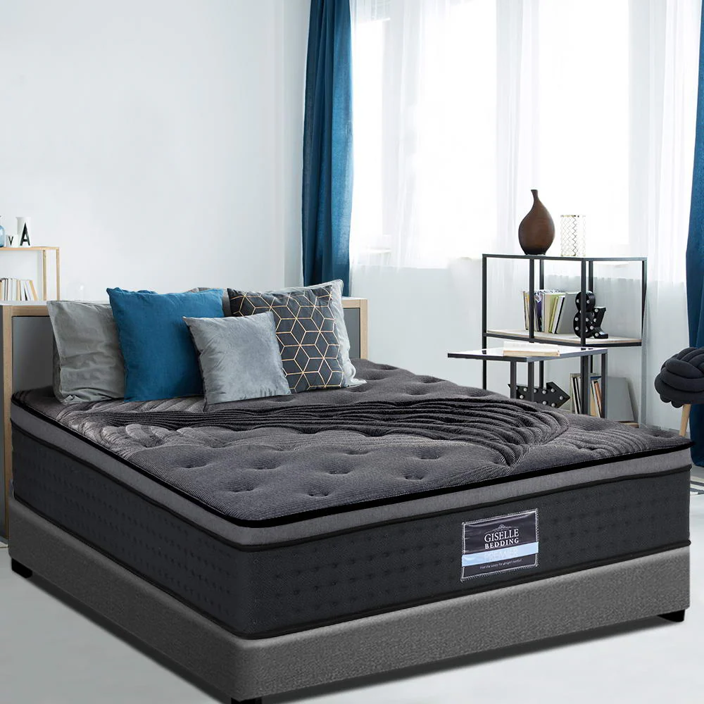 Giselle Bedding | Bamboo Euro Top Pocket Spring Mattress | 34cm | Single - Image 7