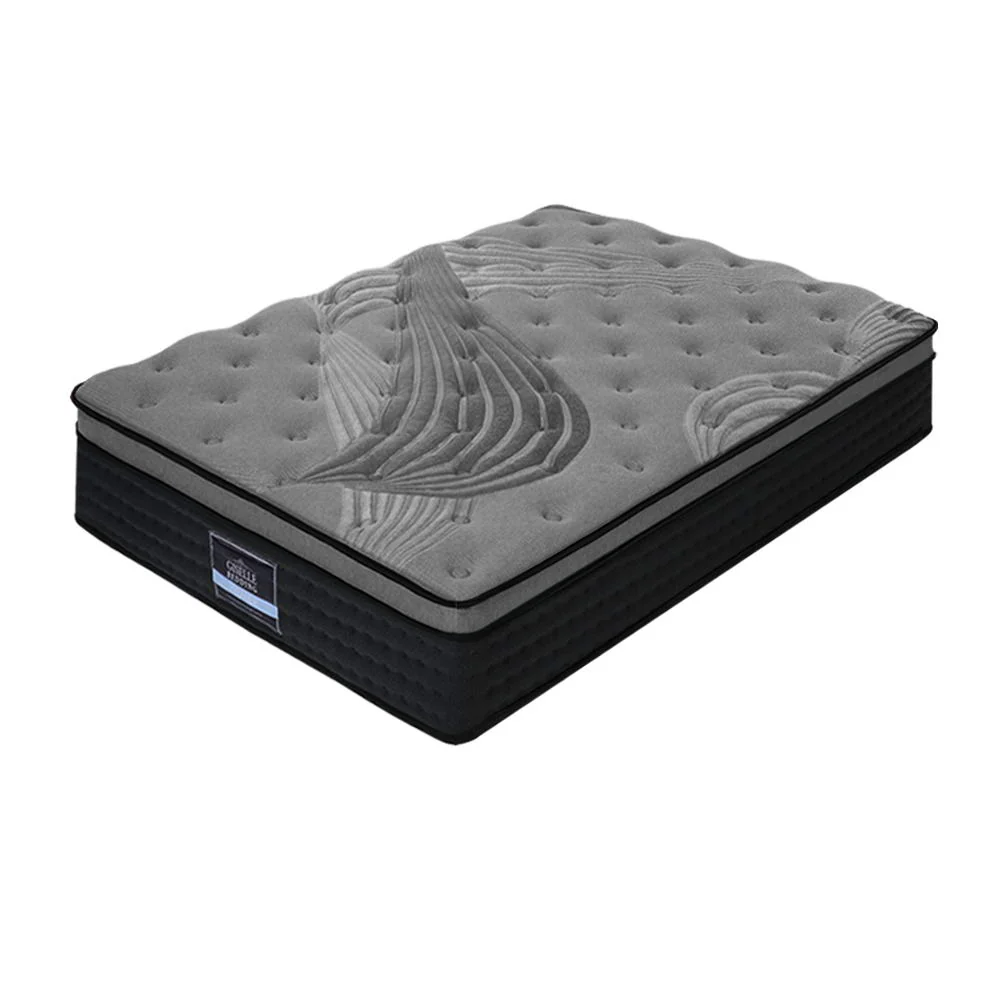 Giselle Bedding | Bamboo Euro Top Pocket Spring Mattress | 34cm | Single - Image 8