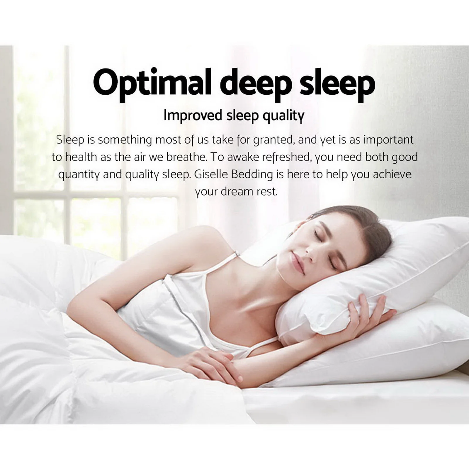 Giselle Bedding | Bamboo Microfibre Quilt | 700GSM | Winter | Queen - Image 4