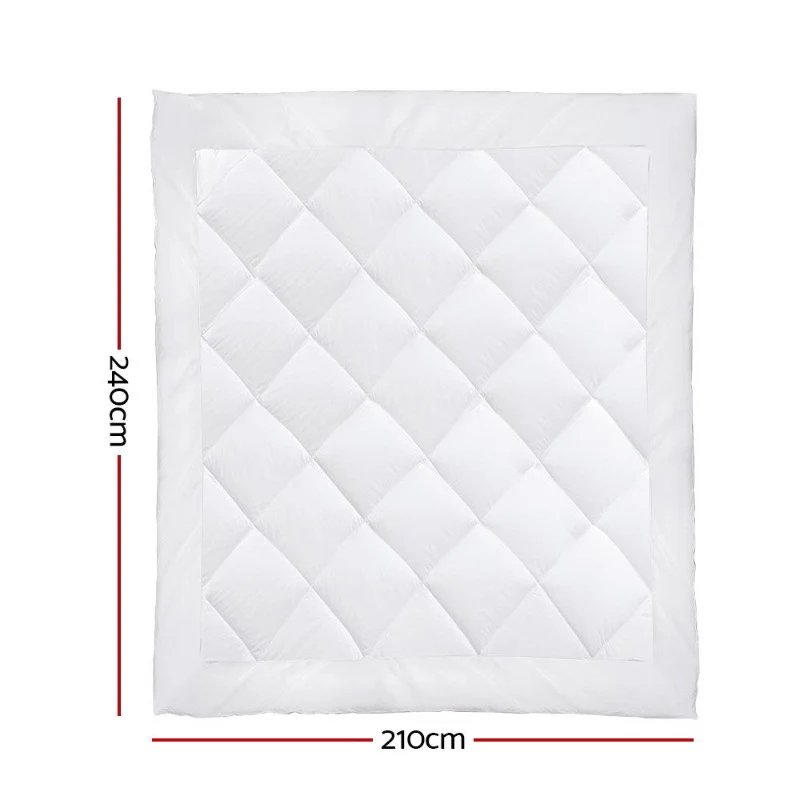 Giselle Bedding | Bamboo Microfibre Quilt | 700GSM | Winter | King - Image 3