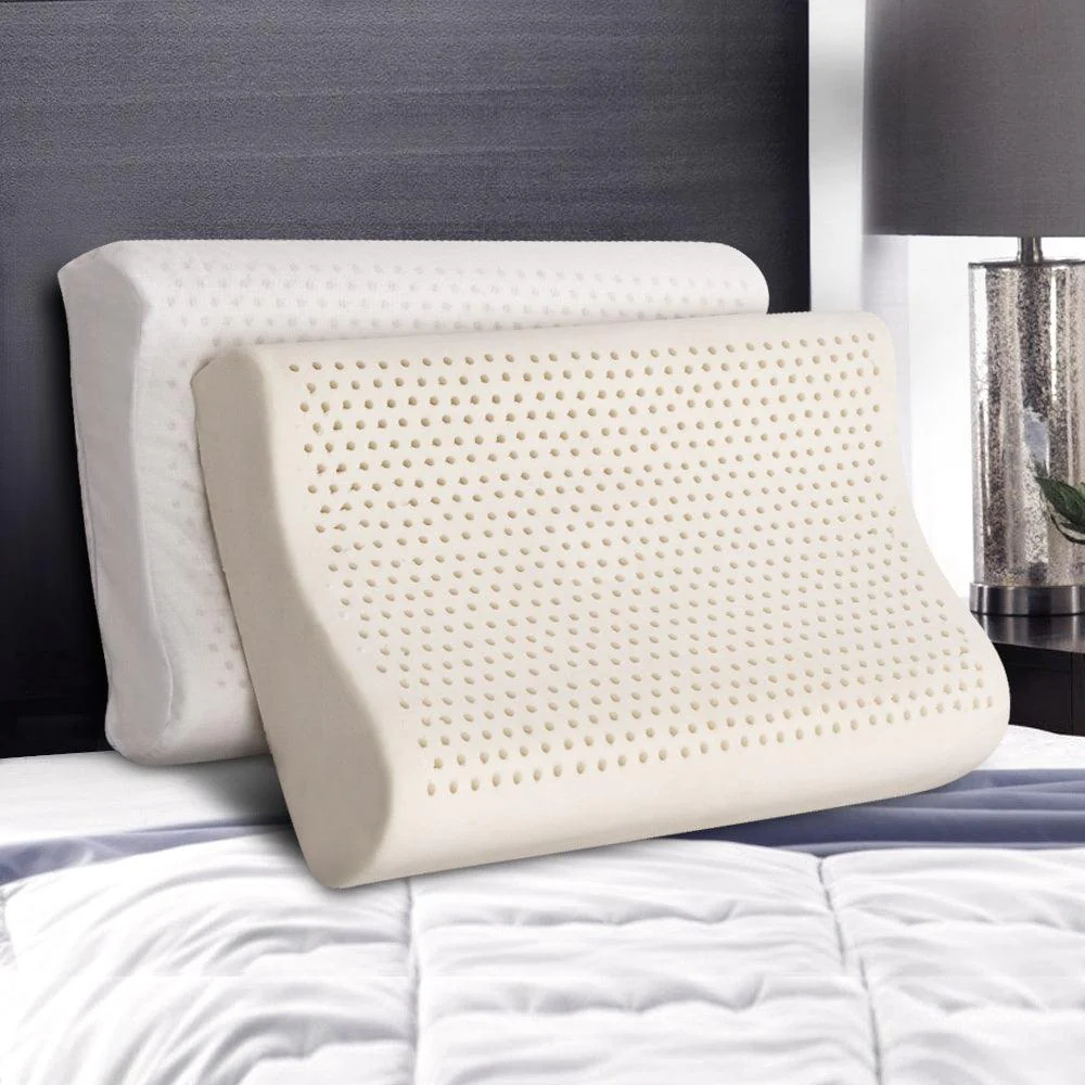 Giselle B-Shape 2-Zone Natural Latex Contour Pillow | Set of 2 | 60 × 40cm - Image 8