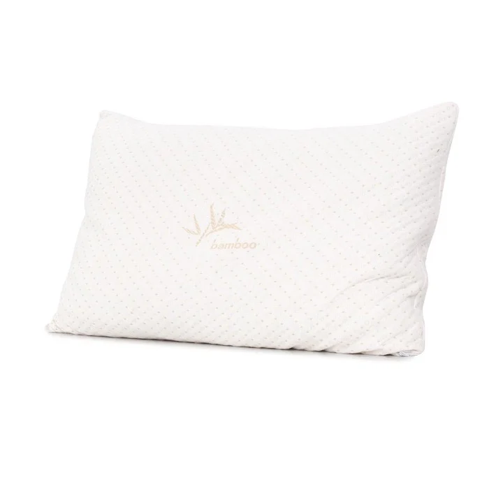 Giselle Bedding Memory Foam Pillow | Bamboo Cover | Set of 2 | Standard - Image 3
