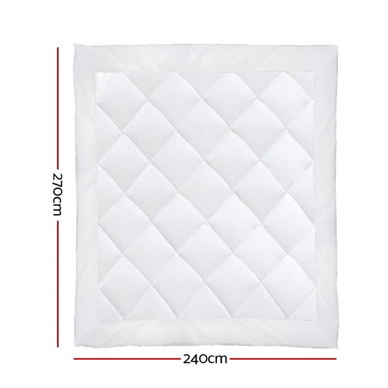 Giselle Bedding | Bamboo Microfibre Quilt | 700GSM | Winter | Super King - Image 4