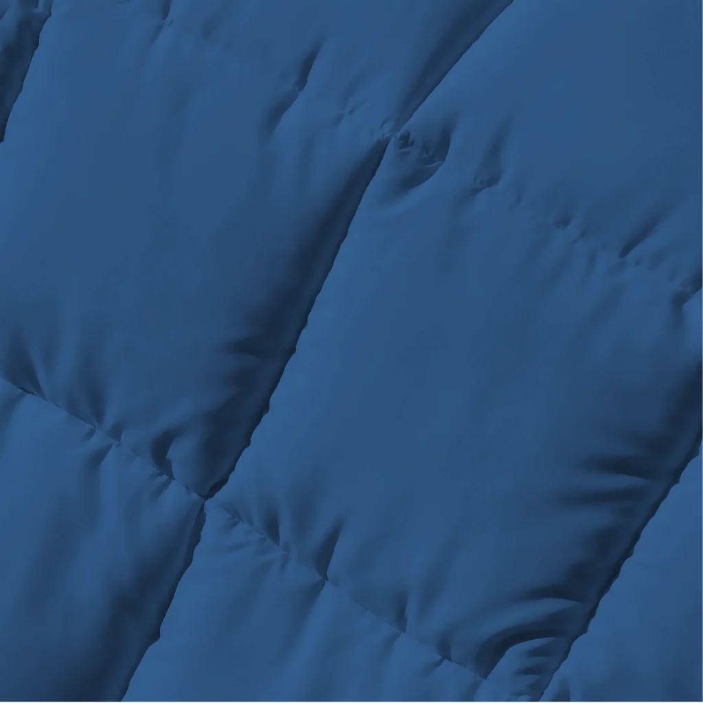 Luxor | Bamboo Blend Quilt | 400GSM | All Season | Queen | Ocean - Image 3