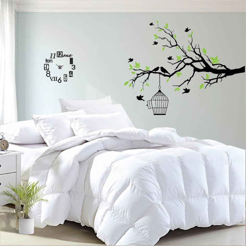 Luxor | Bamboo Blend Quilt | 200GSM | Summer | King Single | White