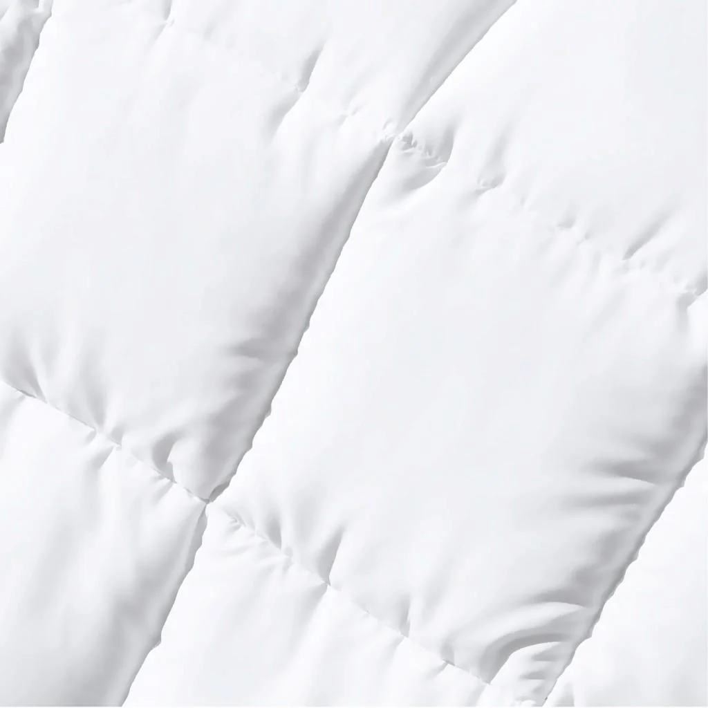 Luxor | Bamboo Blend Quilt | 200GSM | Summer | Queen | White - Image 3