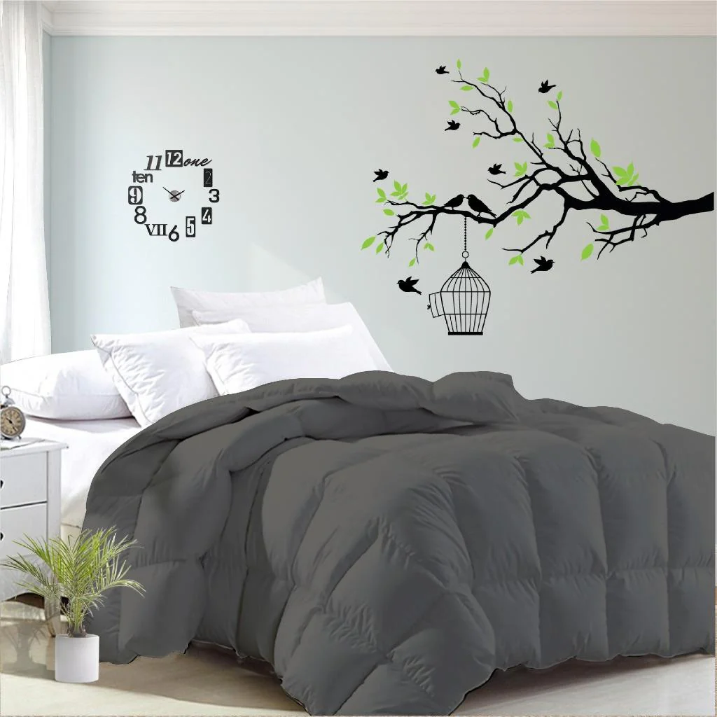 Luxor | Bamboo Blend Quilt | 200GSM | Summer | King Single | Grey
