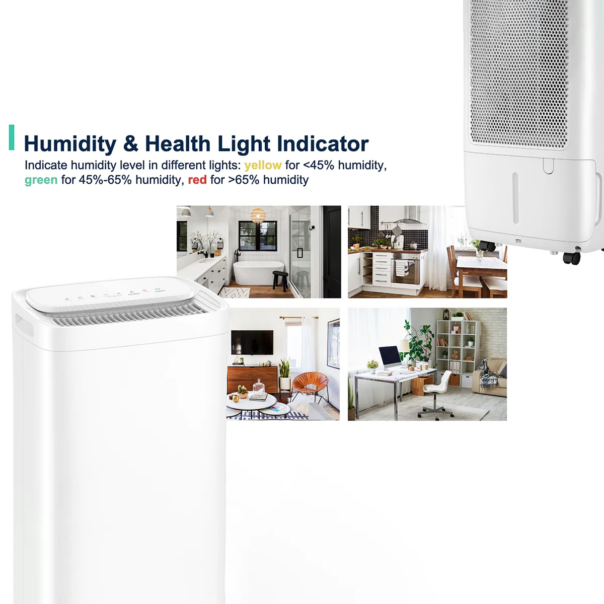 Midea FreshDry MDDQ12 12L/day Compressor Dehumidifier + H13 HEPA Air Purifier | WiFi | AU - Image 6
