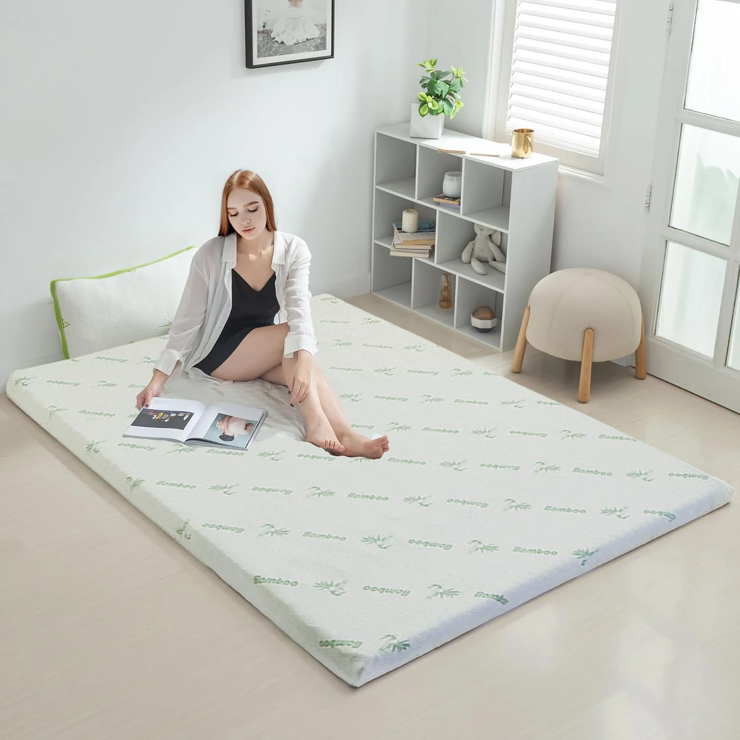Memory Foam Mattress Topper | 7-Zone | 8cm | Queen - Image 3