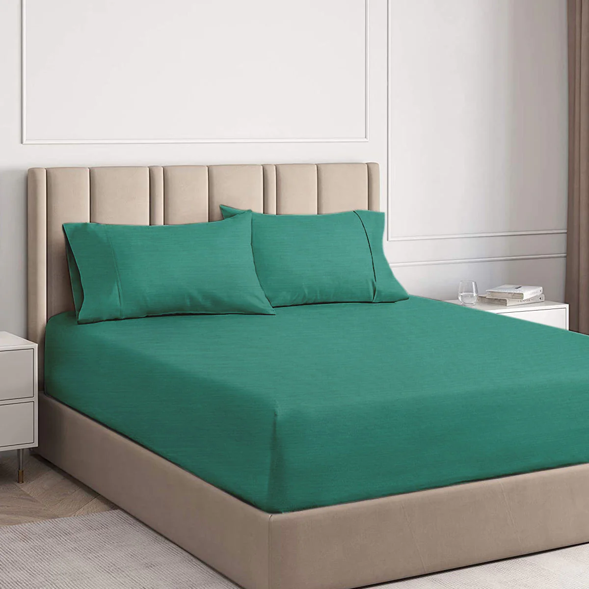 Ramesses | Cooling Bamboo Combo Set | 2000TC | Queen | Teal