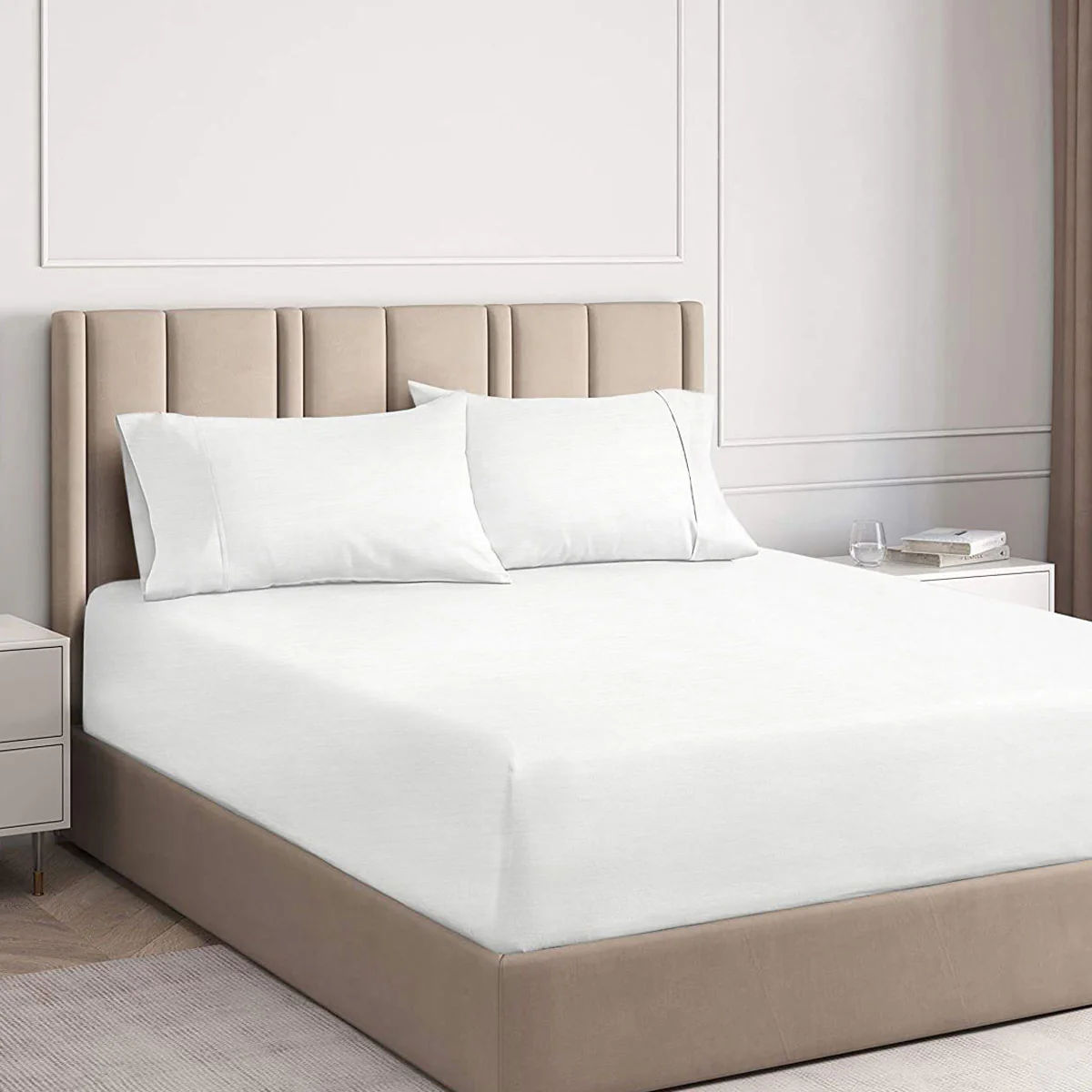 Ramesses | Cooling Bamboo Combo Set | 2000TC | King | White
