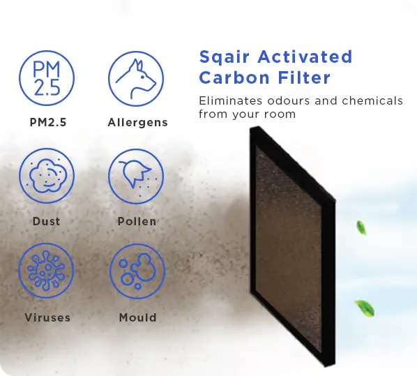 SmartAir Sqair Replacement Carbon Filter - Image 6