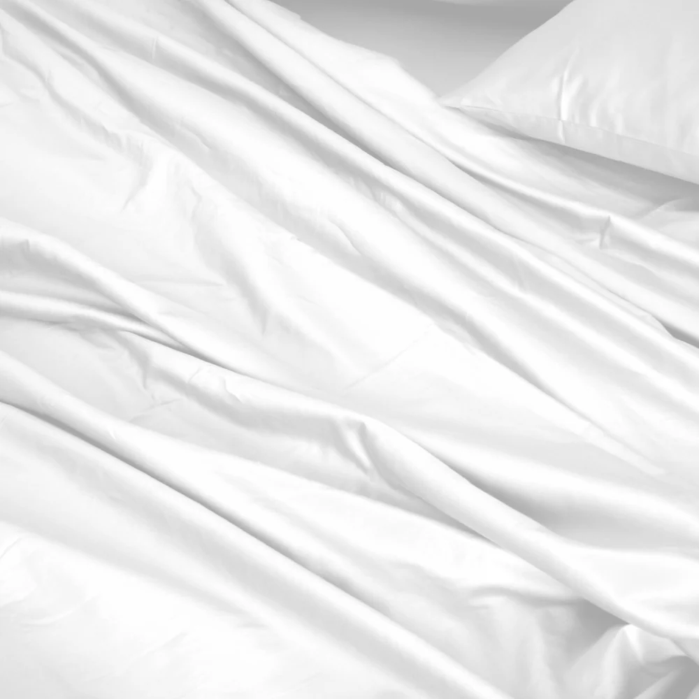 Royal Comfort | Bamboo Cotton Sheet Set | 1000TC | King | White - Image 3